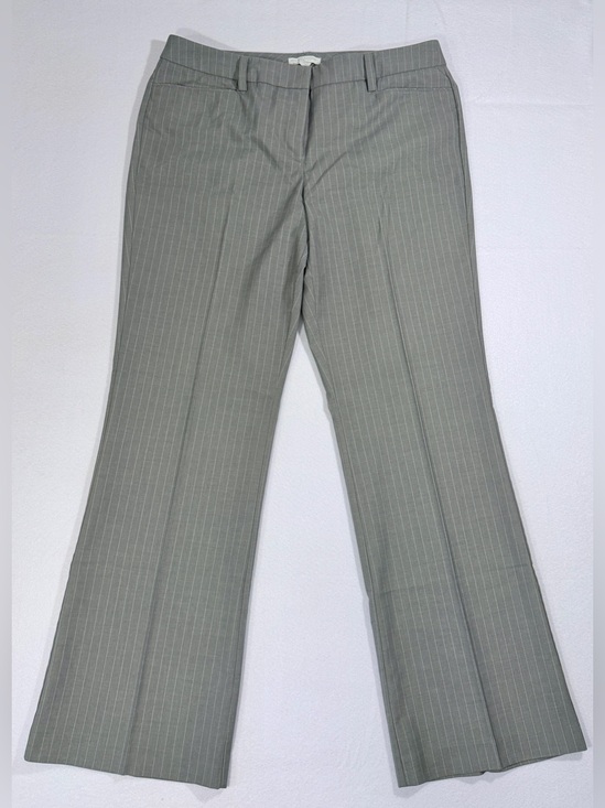New York & Company Pants - New York & Company Classic Pinstripe Work Pants - Gray